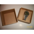 Black Fake Leather Wristwatch Box for Watches Packing